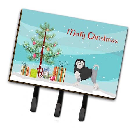 Carolines Treasures Lwchen or Little Lion Dog Christmas Tree Leash or Key Holder CK3470TH68